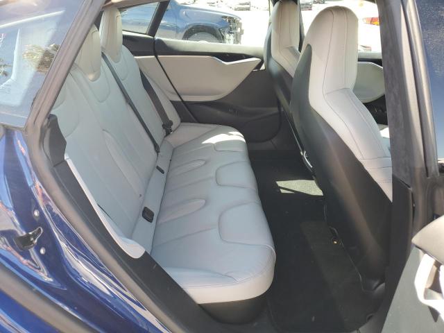 5YJSA1E26GF125134 - 2016 TESLA MODEL S ლურჯი ფოტო 10