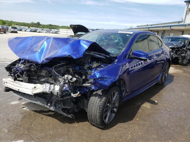 19UUB2F68JA012011 - 2018 ACURA TLX TECH+A BLUE photo 1
