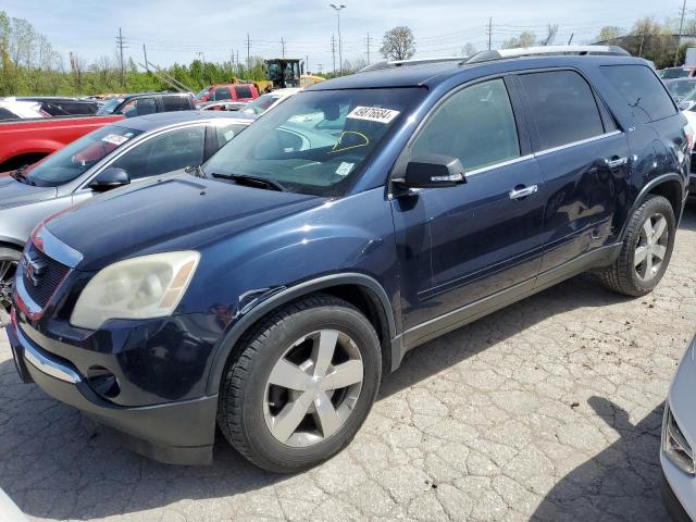 1GKKVRED7BJ220134 - 2011 GMC ACADIA SLT-1 BLUE photo 1