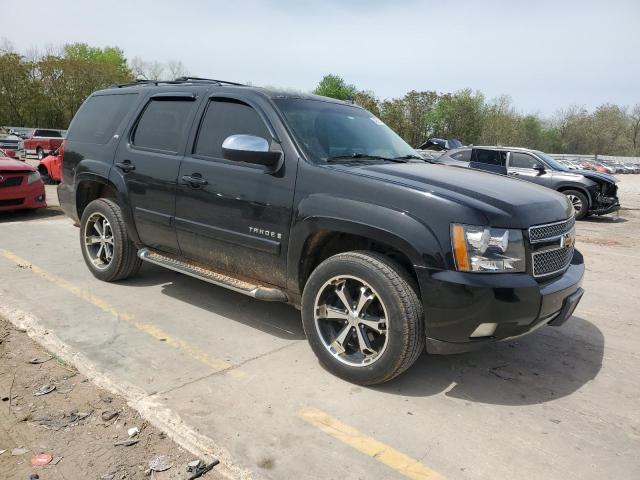 1GNFK23039R168520 - 2009 CHEVROLET TAHOE K1500 LT BLACK photo 4