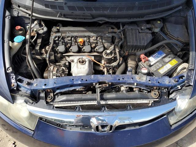 2HGFA16649H505767 - 2009 HONDA CIVIC LX-S أزرق صورة 11