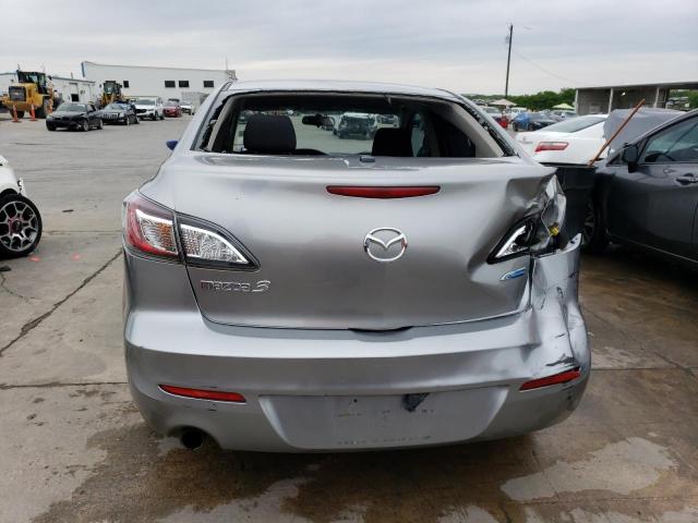 JM1BL1V82C1609299 - 2012 MAZDA 3 I GRAY photo 6