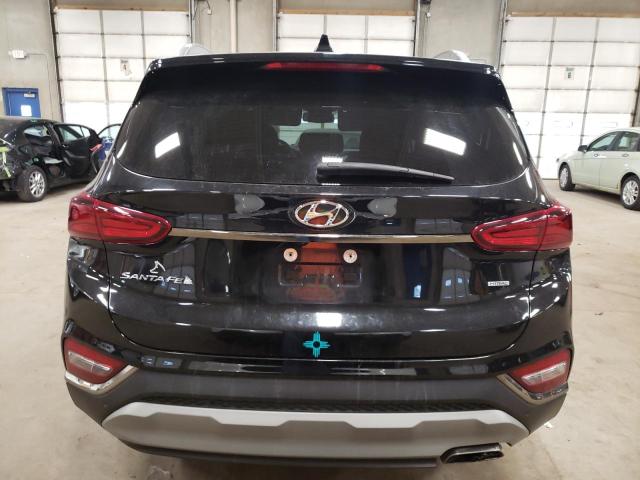 5NMS3CAD6KH085674 - 2019 HYUNDAI SANTA FE SEL BLACK photo 6