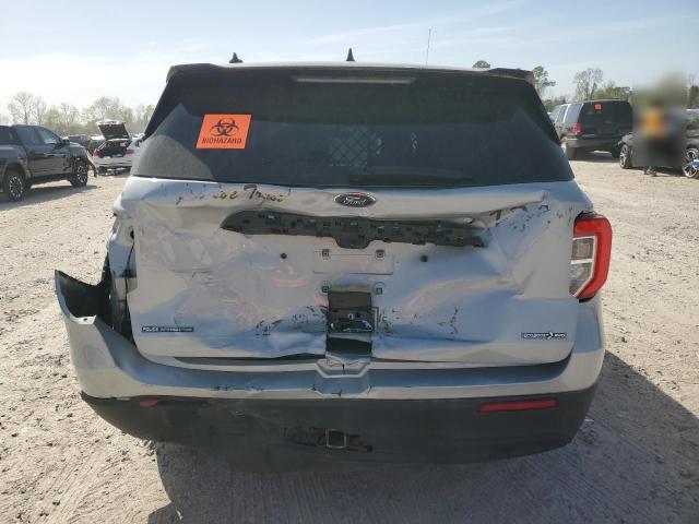 1FM5K8AC2NGC26347 - 2022 FORD EXPLORER POLICE INTERCEPTOR ვერცხლისფერი ფოტო 6