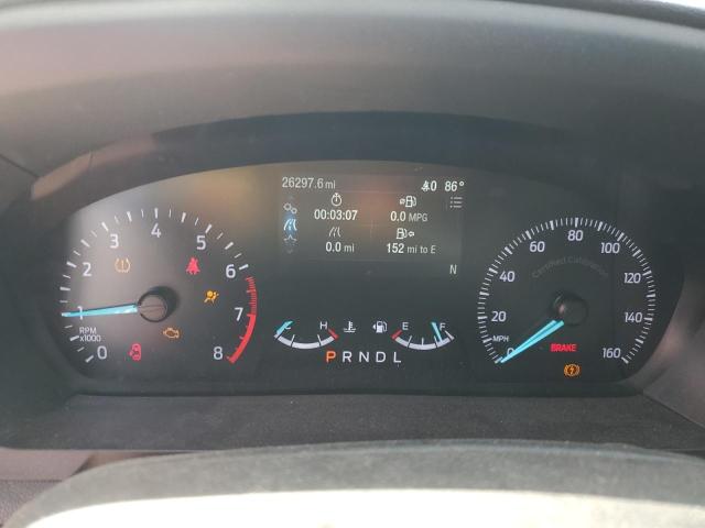 1FM5K8AC2NGC26347 - 2022 FORD EXPLORER POLICE INTERCEPTOR ვერცხლისფერი ფოტო 9