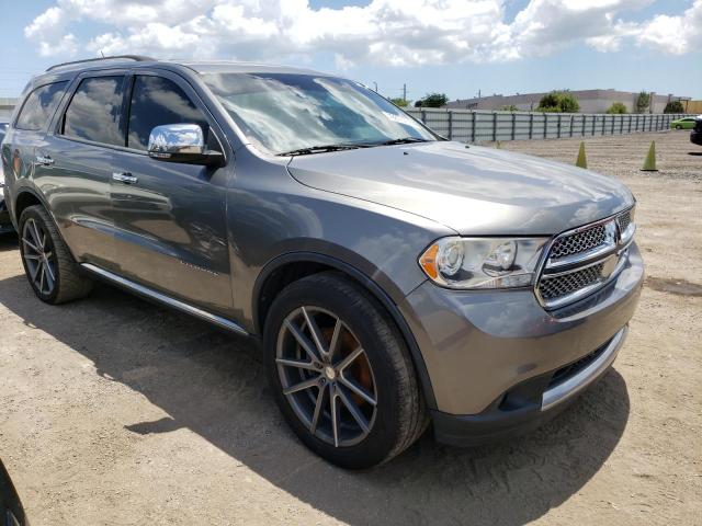 1C4SDHETXCC266529 - 2012 DODGE DURANGO CITADEL GRAY photo 4