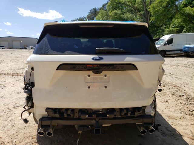 1FM5K8GC5LGC21373 - 2020 FORD EXPLORER ST WHITE photo 6