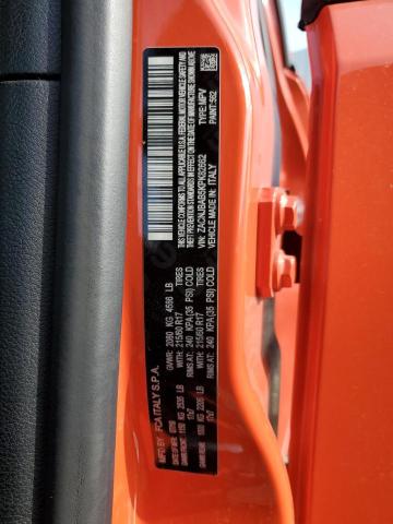 ZACNJBAB5KPK82662 - 2019 JEEP RENEGADE SPORT ORANGE photo 12