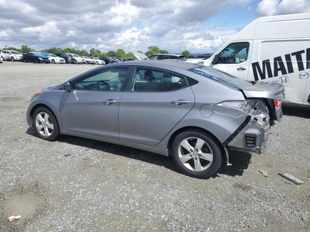 KMHDH4AE2BU153904 - 2011 HYUNDAI ELANTRA GLS SILVER photo 2