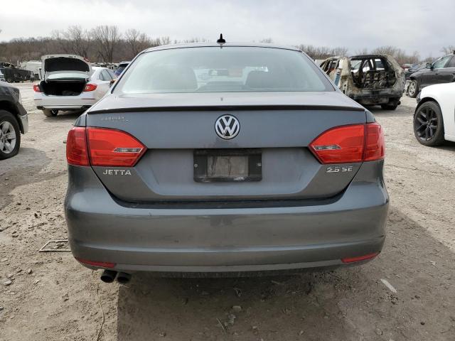 3VWBP7AJ4CM342280 - 2012 VOLKSWAGEN JETTA SE 灰色 照片 6