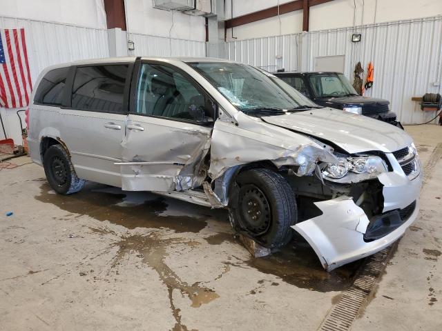 2C4RDGBG6CR302885 - 2012 DODGE GRAND CARA SE SILVER photo 4