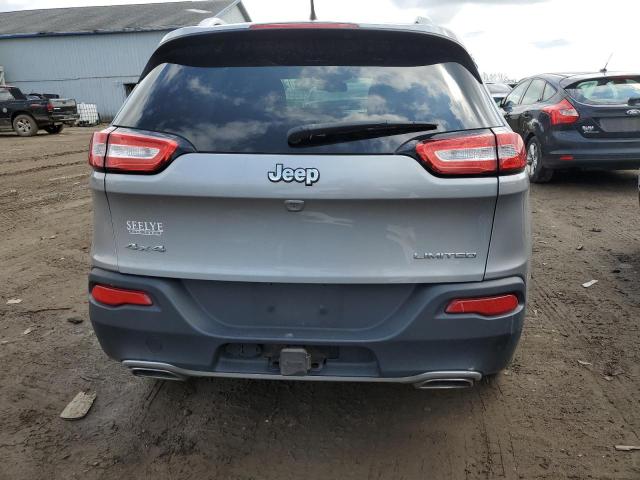 1C4PJMDS0FW672998 - 2015 JEEP CHEROKEE LIMITED GRAY photo 6