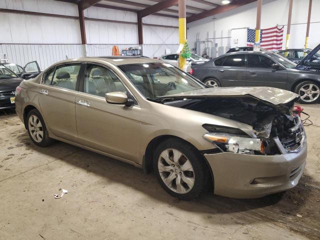 1HGCP368X8A079594 - 2008 HONDA ACCORD EXL BEIGE photo 4