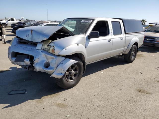 1N6ED29XX4C439925 - 2004 NISSAN FRONTIER CREW CAB XE V6 SILVER photo 1