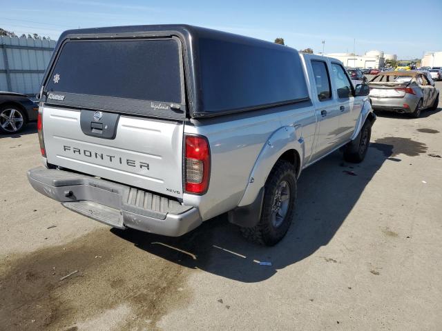 1N6ED29XX4C439925 - 2004 NISSAN FRONTIER CREW CAB XE V6 SILVER photo 3