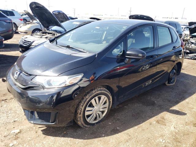 JHMGK5H57HS022288 - 2017 HONDA FIT LX BLACK photo 1