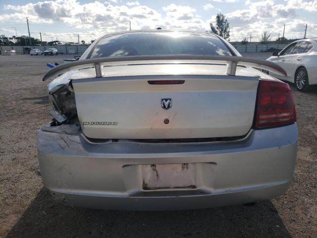 2B3KA43GX6H391945 - 2006 DODGE CHARGER SE SILVER photo 6