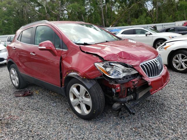 KL4CJASB2FB116192 - 2015 BUICK ENCORE BURGUNDY photo 4