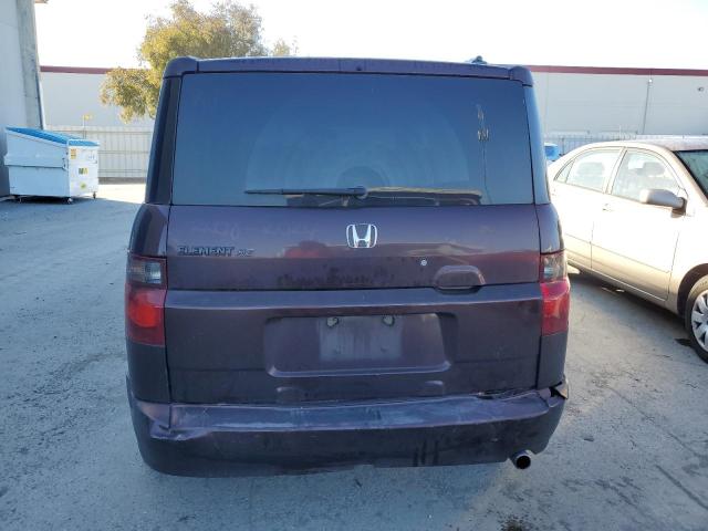 5J6YH18918L004891 - 2008 HONDA ELEMENT SC PURPLE photo 6