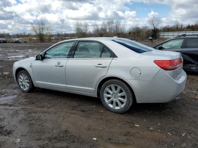 3LNHL2GC8AR647572 - 2010 LINCOLN MKZ SILVER photo 2