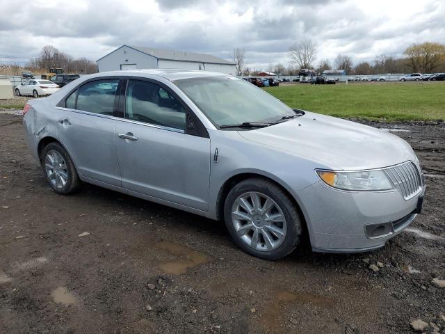 3LNHL2GC8AR647572 - 2010 LINCOLN MKZ SILVER photo 4
