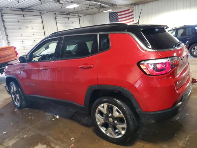 3C4NJDCB0LT118256 - 2020 JEEP COMPASS LIMITED RED photo 2