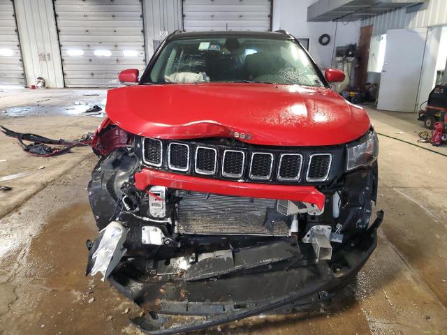 3C4NJDCB0LT118256 - 2020 JEEP COMPASS LIMITED RED photo 5