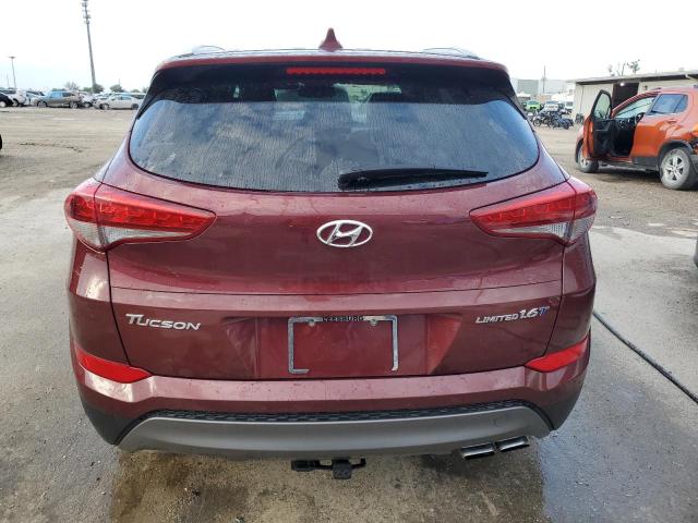 KM8J33A29GU195219 - 2016 HYUNDAI TUCSON LIMITED BURGUNDY photo 6