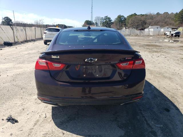 1G1ZG5ST5MF011420 - 2021 CHEVROLET MALIBU RS 紫色 照片 6