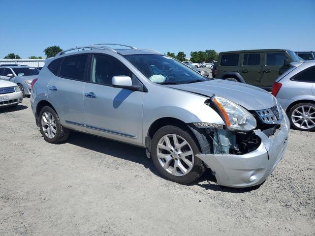 JN8AS5MV0BW666278 - 2011 NISSAN ROGUE S SILVER photo 4