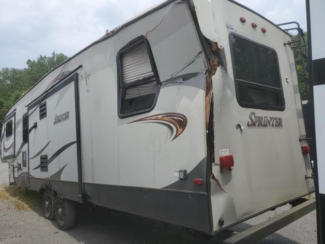 4YDF33424F1532155 - 2015 KEYSTONE SPRINTER BROWN photo 3