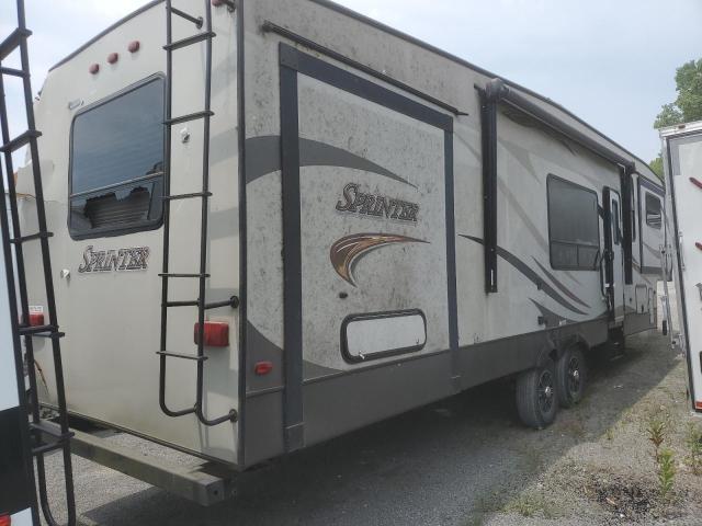 4YDF33424F1532155 - 2015 KEYSTONE SPRINTER BROWN photo 4