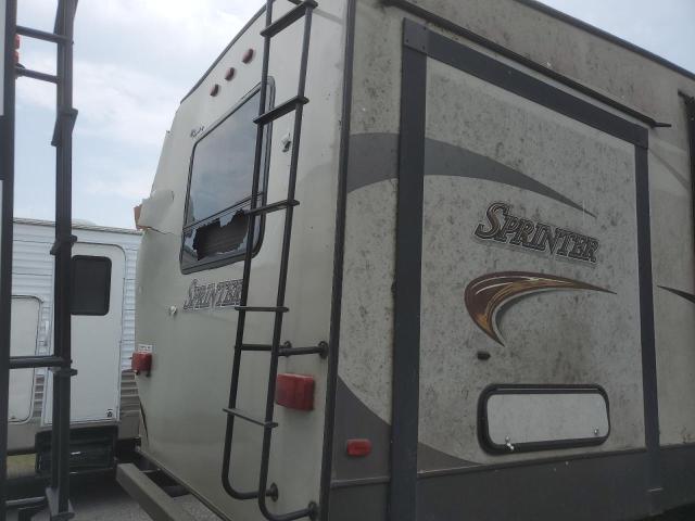 4YDF33424F1532155 - 2015 KEYSTONE SPRINTER BROWN photo 8