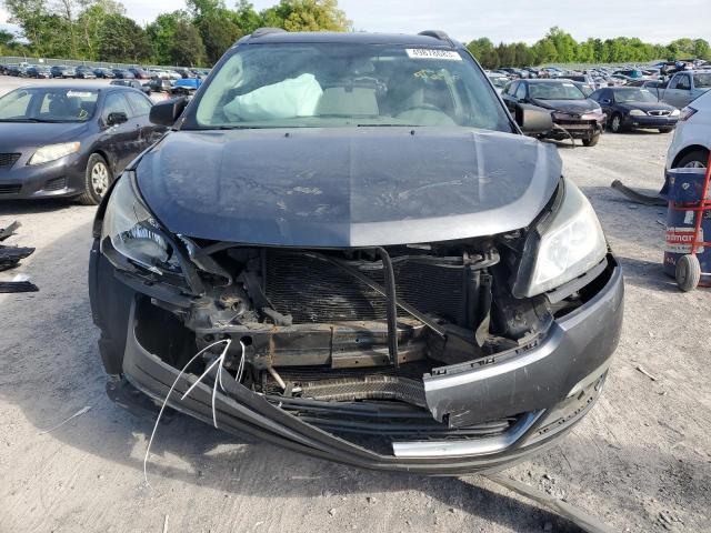 1GNKVFED6DJ127464 - 2013 CHEVROLET TRAVERSE LS GRAY photo 5