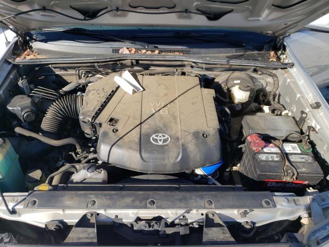 5TFJU4GN1CX020884 - 2012 TOYOTA TACOMA DOUBLE CAB PRERUNNER SILVER photo 11