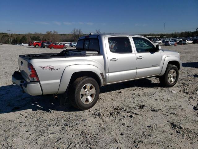 5TFJU4GN1CX020884 - 2012 TOYOTA TACOMA DOUBLE CAB PRERUNNER SILVER photo 3