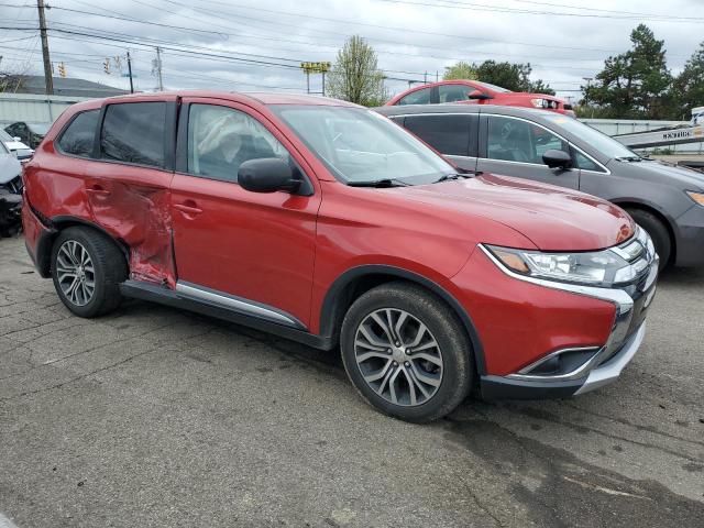 JA4AD2A36HZ035429 - 2017 MITSUBISHI OUTLANDER ES RED photo 4