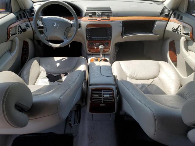 WDBNG83J35A457373 - 2005 MERCEDES-BENZ S 430 4MATIC CHARCOAL photo 8
