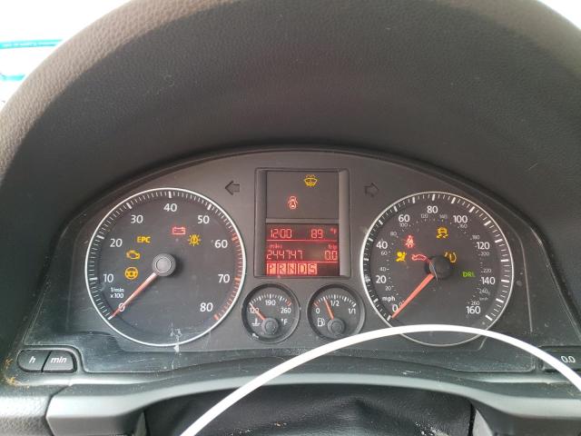 3VWEF71K27M056412 - 2007 VOLKSWAGEN JETTA WOLFSBURG 灰色 照片 9