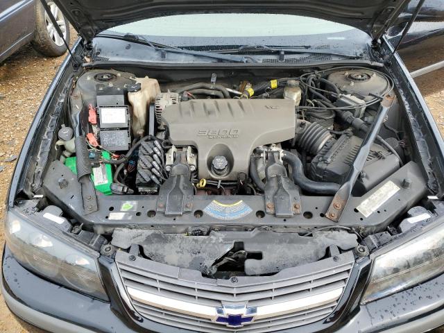 2G1WF52K949296287 - 2004 CHEVROLET IMPALA BLACK photo 11