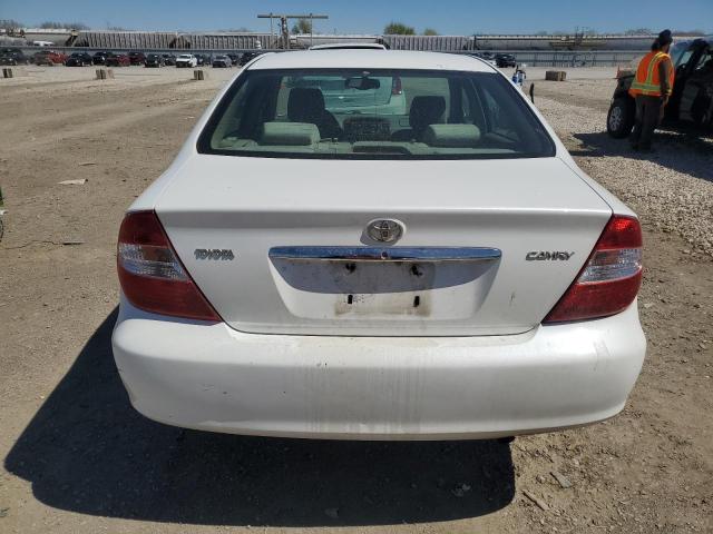 JTDBE30K240251086 - 2004 TOYOTA CAMRY LE WHITE photo 6