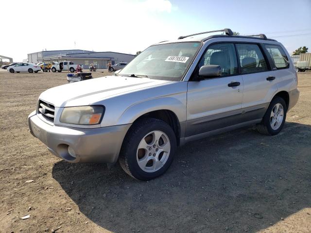 JF1SG65673G722409 - 2003 SUBARU FORESTER 2.5XS ვერცხლისფერი ფოტო 1