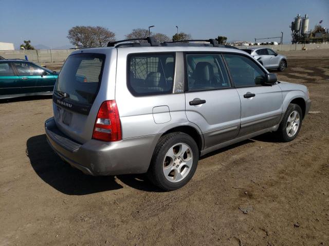 JF1SG65673G722409 - 2003 SUBARU FORESTER 2.5XS ვერცხლისფერი ფოტო 3
