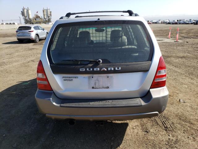 JF1SG65673G722409 - 2003 SUBARU FORESTER 2.5XS ვერცხლისფერი ფოტო 6