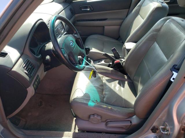 JF1SG65673G722409 - 2003 SUBARU FORESTER 2.5XS ვერცხლისფერი ფოტო 7