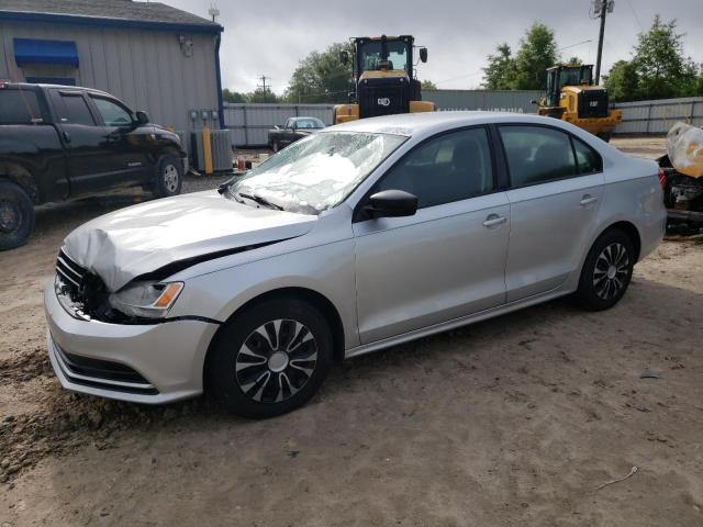 3VW2K7AJXFM266728 - 2015 VOLKSWAGEN JETTA BASE Արծաթագույն լուսանկար 1