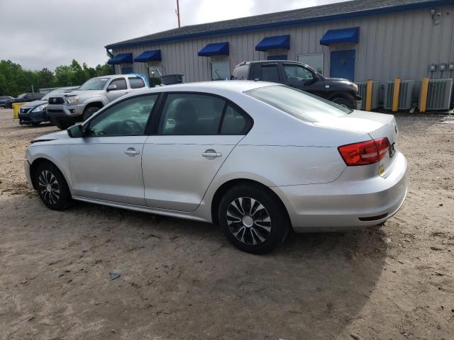 3VW2K7AJXFM266728 - 2015 VOLKSWAGEN JETTA BASE Արծաթագույն լուսանկար 2