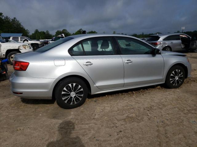 3VW2K7AJXFM266728 - 2015 VOLKSWAGEN JETTA BASE Արծաթագույն լուսանկար 3