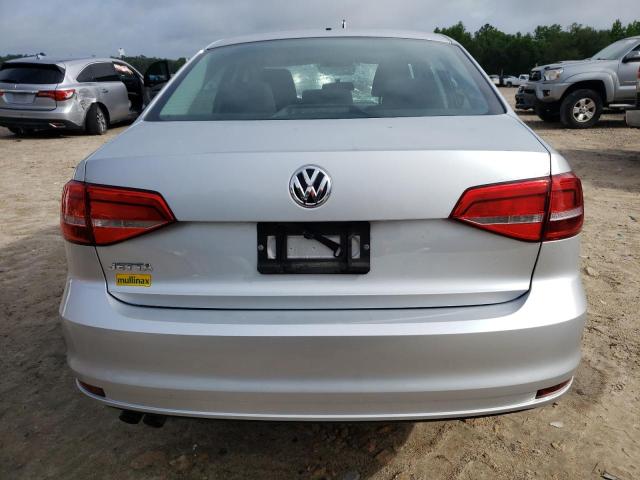 3VW2K7AJXFM266728 - 2015 VOLKSWAGEN JETTA BASE Արծաթագույն լուսանկար 6