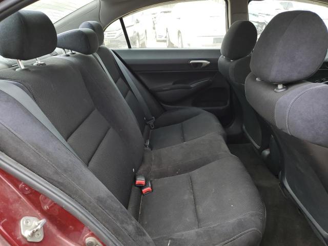 19XFA1F61AE064999 - 2010 HONDA CIVIC LX-S 勃艮第红 照片 10